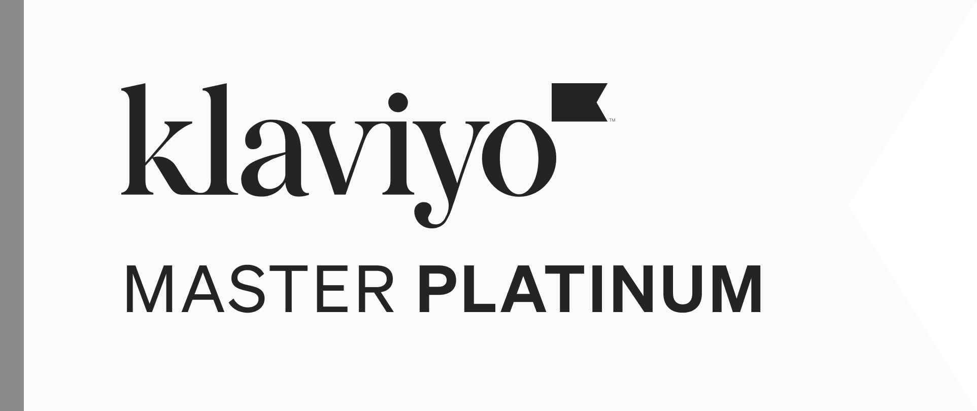 Klaviyo Partner badge