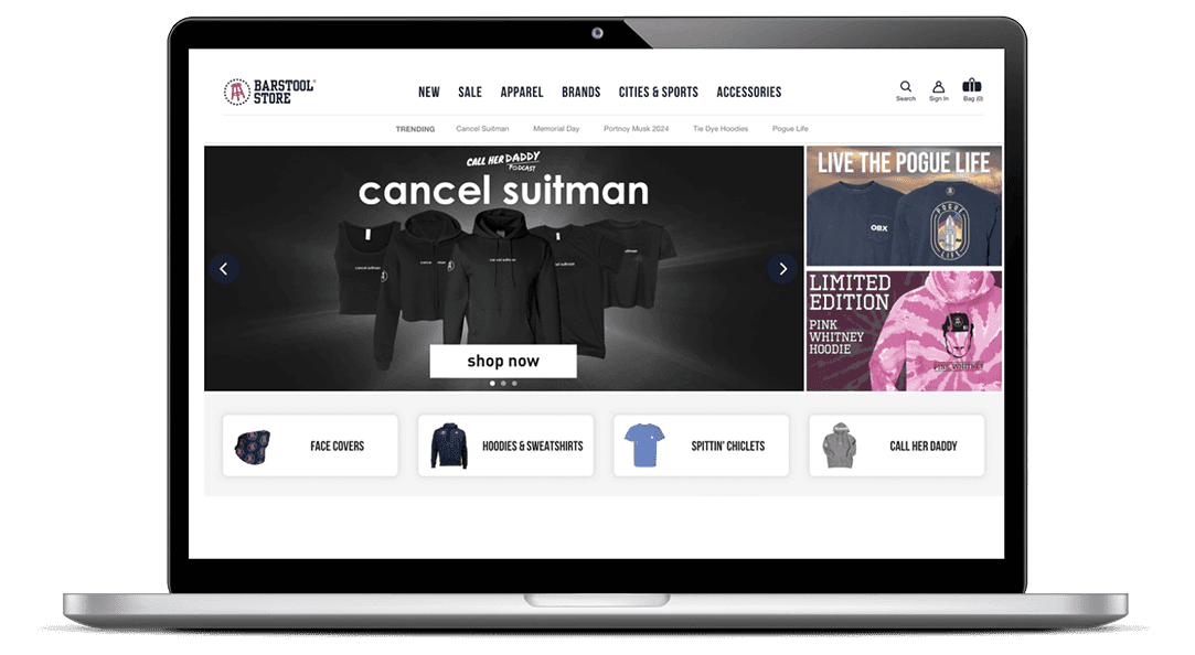Barstool Sports results