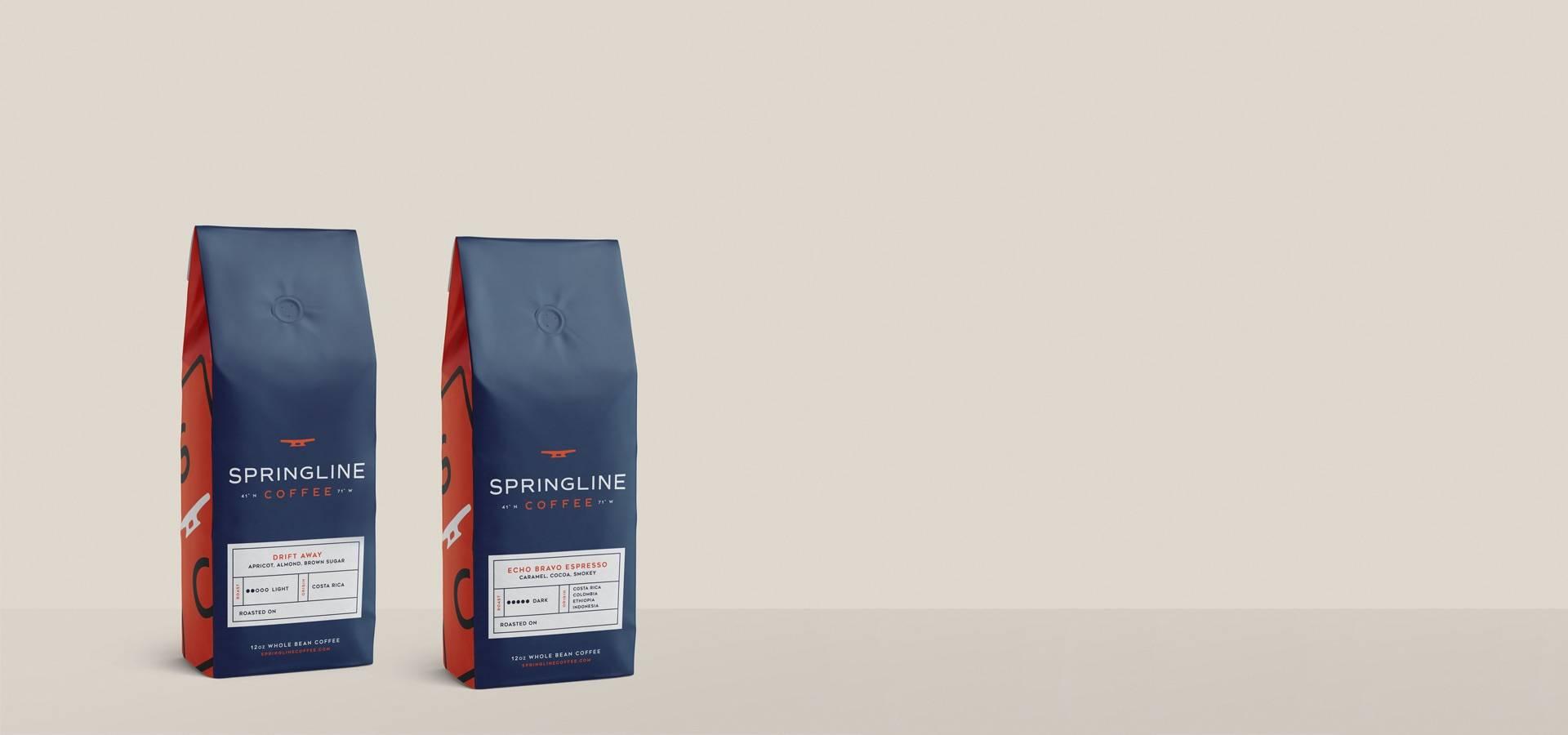 Springline Coffee desktop graphic