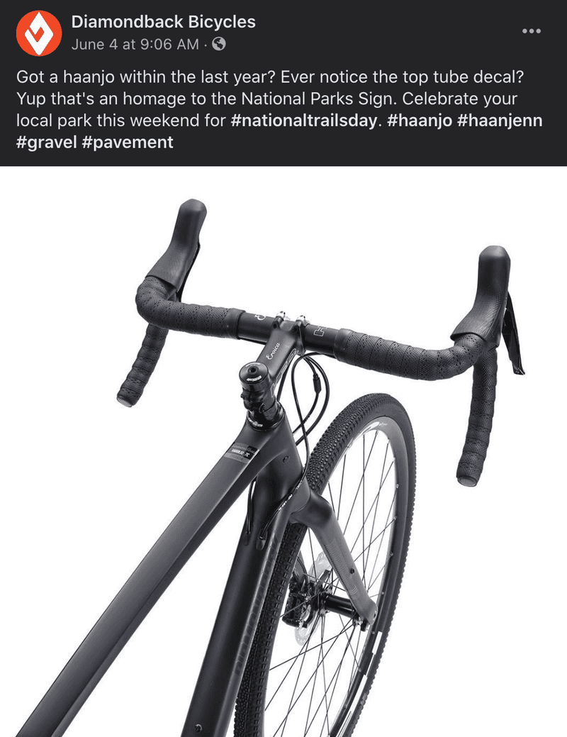 Diamondback Bicycles Tweet