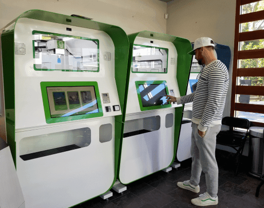 Greenbox machine imagery